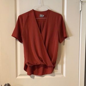 Wrap blouse